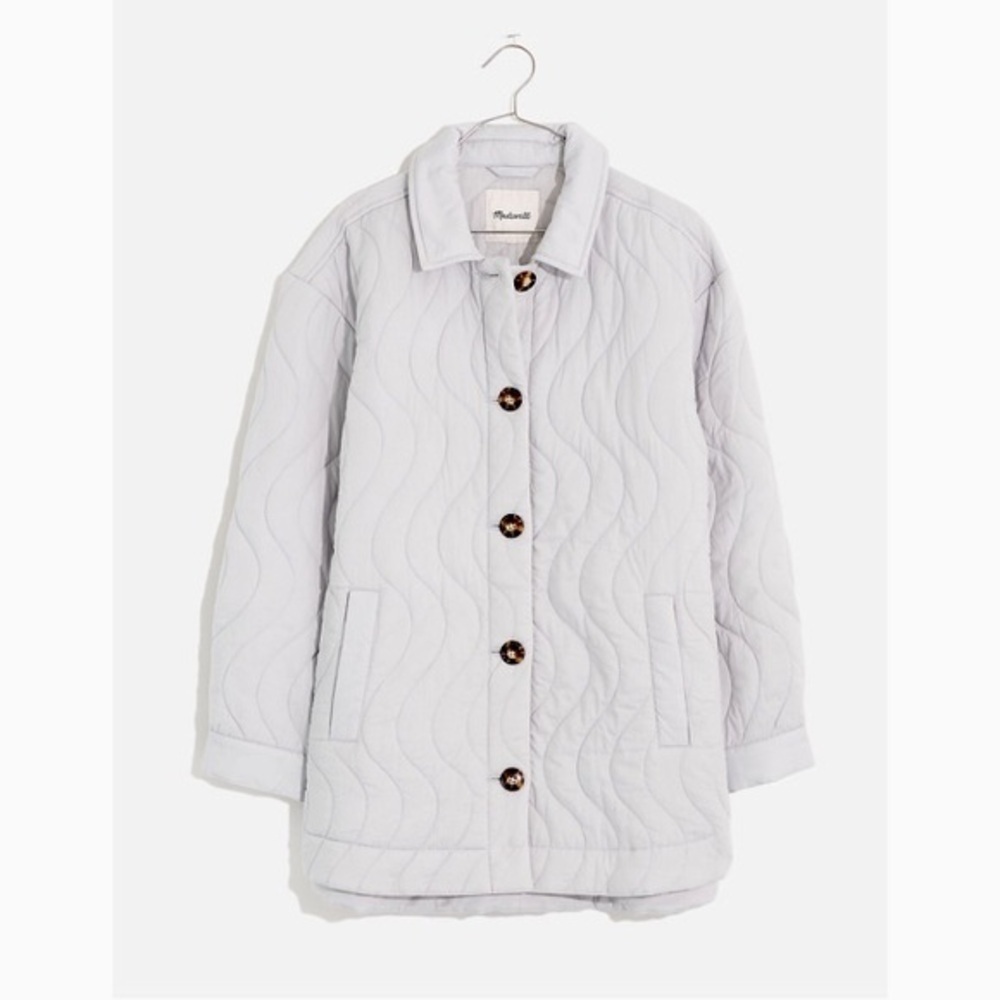 Madewell Quilted Belrose Shirt-Jacket